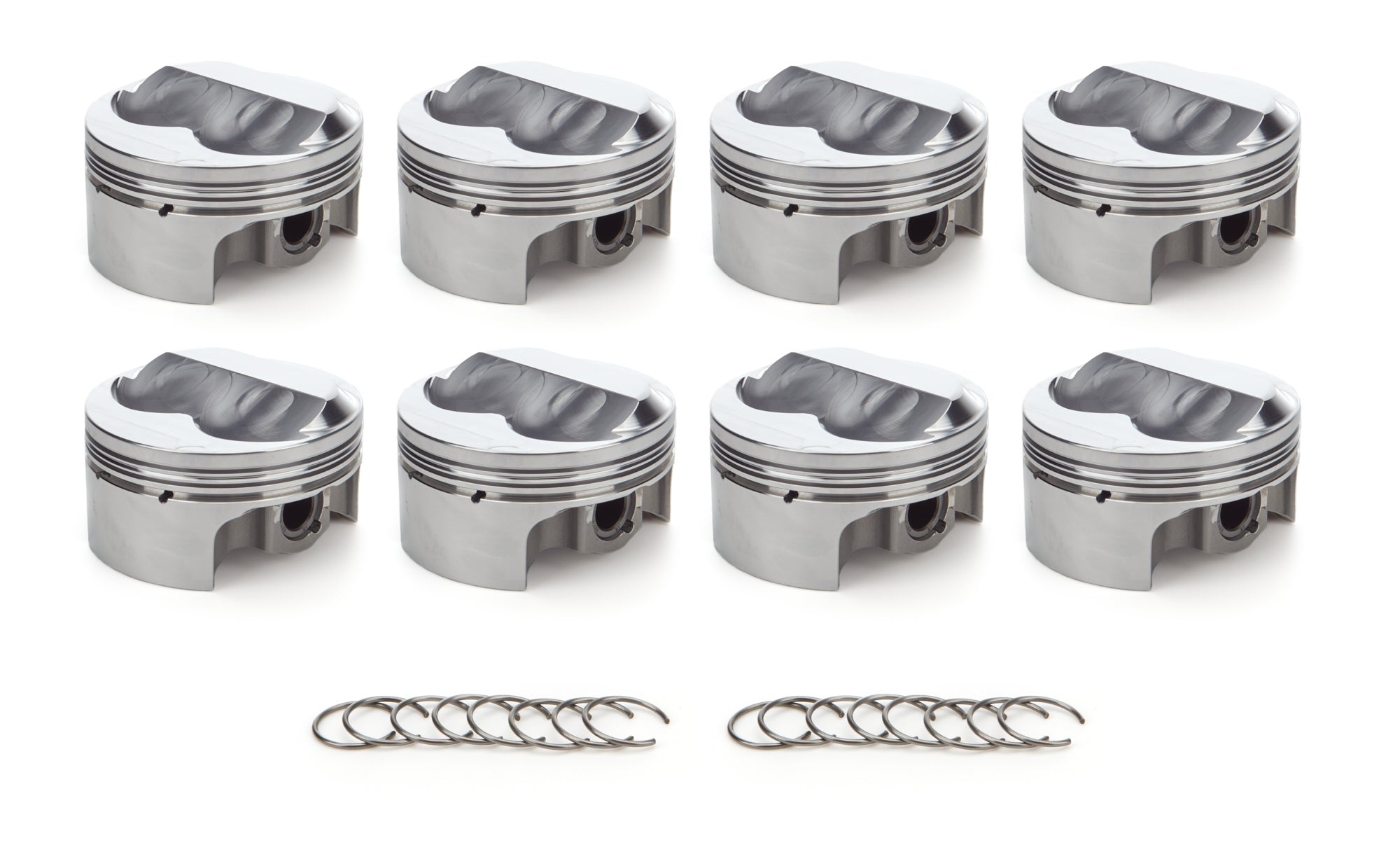 RACE TEC PISTONS 1000162 SBC Dome Piston Set 4.030 Bore + 12.7cc RACE TEC PISTONS 1000162