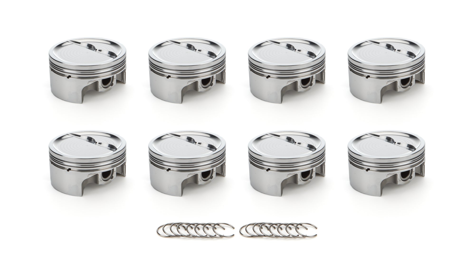 RACE TEC PISTONS 1000201 SBC Dished Piston Set 4.155 Bore -23.4cc RACE TEC PISTONS 1000201