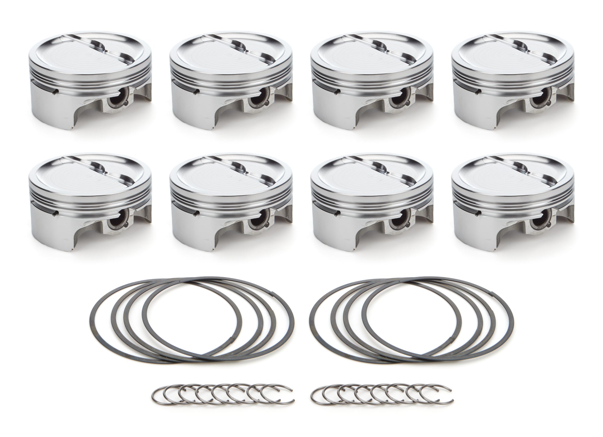 RACE TEC PISTONS 1000209 SBC Dished Piston Set 4.155 Bore -24.8cc RACE TEC PISTONS 1000209
