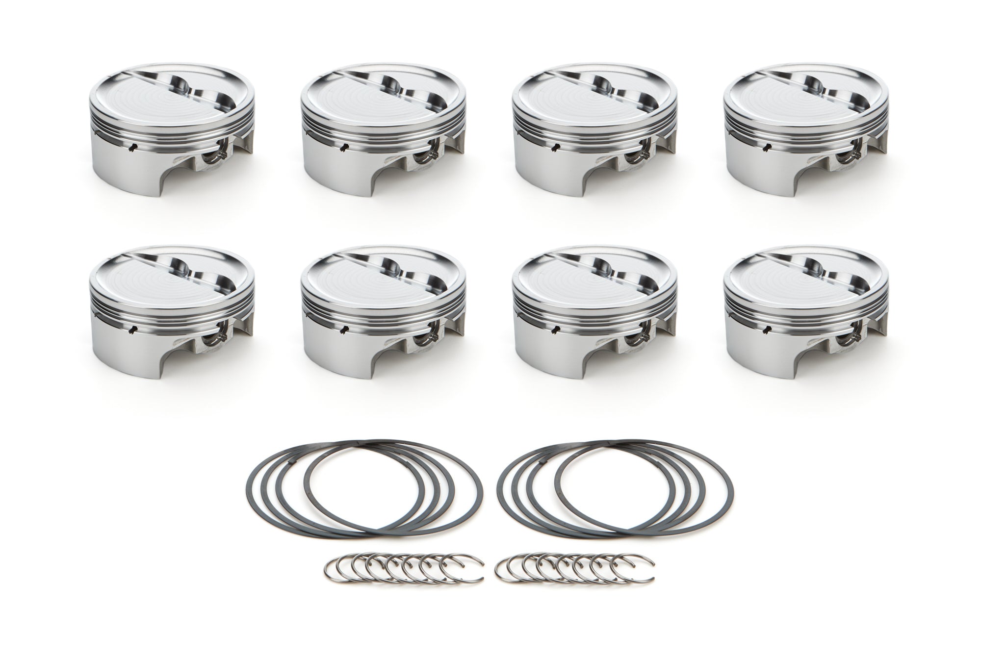 RACE TEC PISTONS 1000216 SBC Dished Piston Set 4.155 Bore -25.5cc RACE TEC PISTONS 1000216