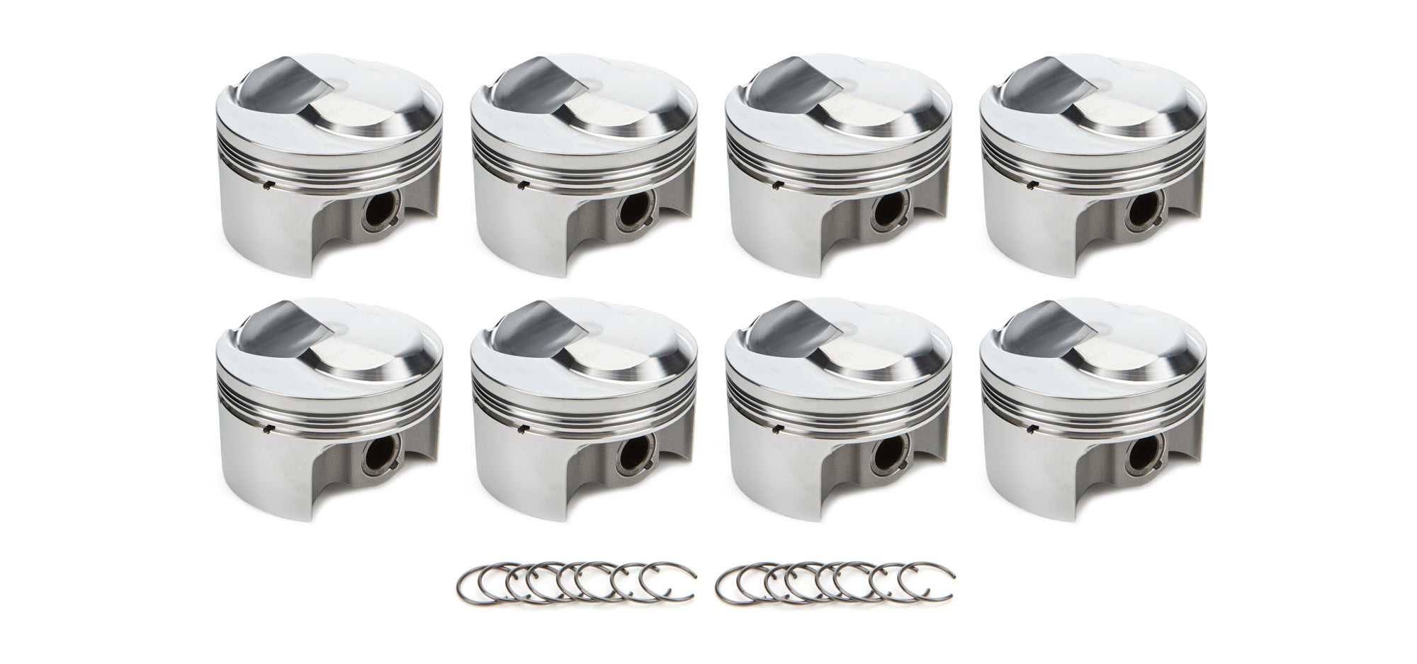 RACE TEC PISTONS 1000289 BBC Dome Piston Set 4.310 Bore +27.5cc RACE TEC PISTONS 1000289