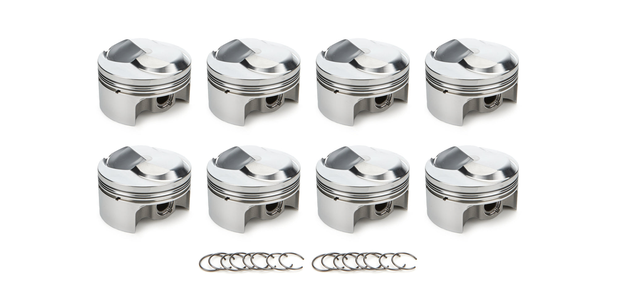RACE TEC PISTONS 1000295 BBC Dome Piston Set 4.280 Bore +28.9cc RACE TEC PISTONS 1000295