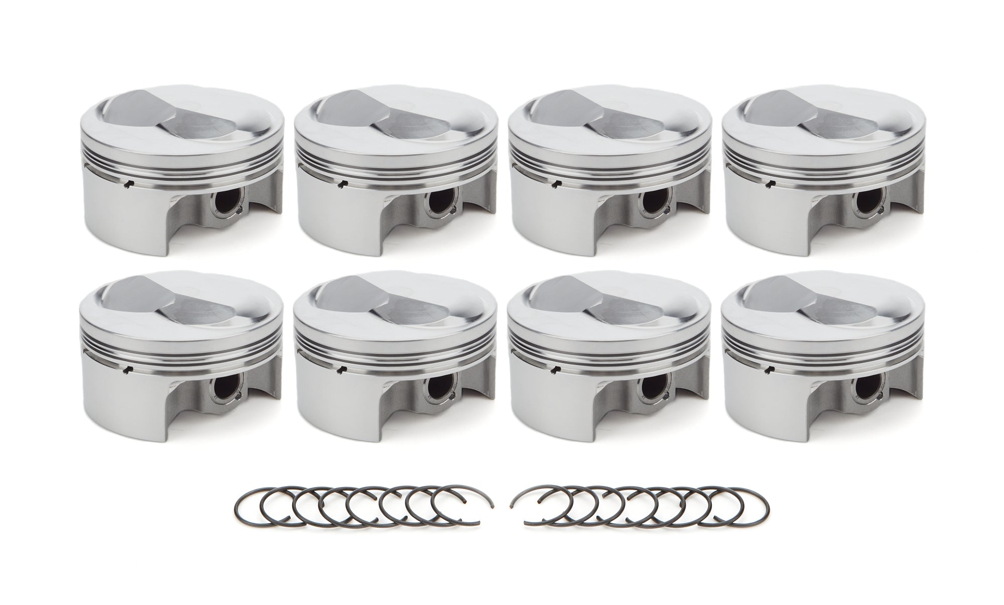 RACE TEC PISTONS 1000299 BBC Dome Piston Set 4.500 Bore +19.4cc RACE TEC PISTONS 1000299