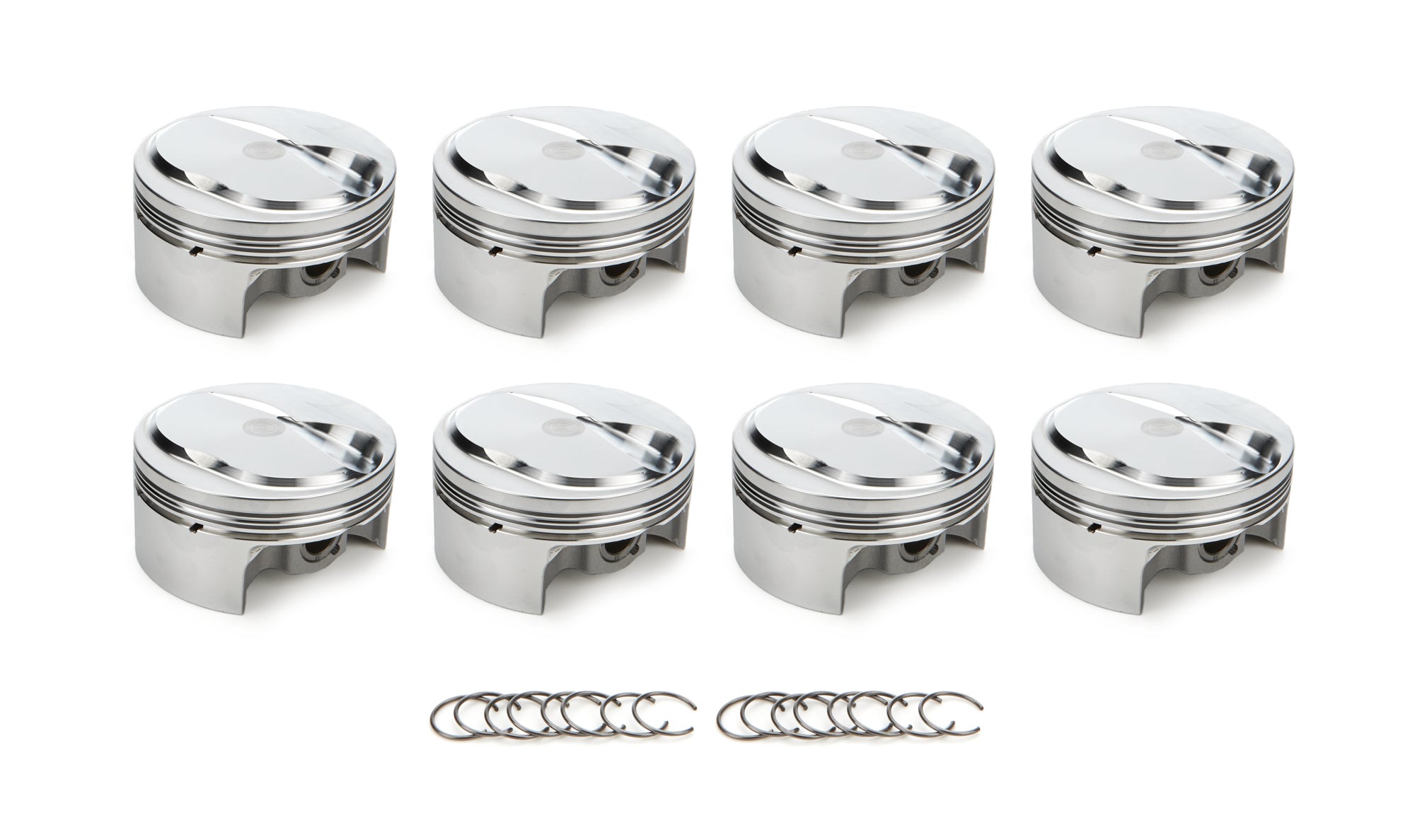 RACE TEC PISTONS 1000311 BBC Dome Piston Set 4.500 Bore +12.6cc RACE TEC PISTONS 1000311