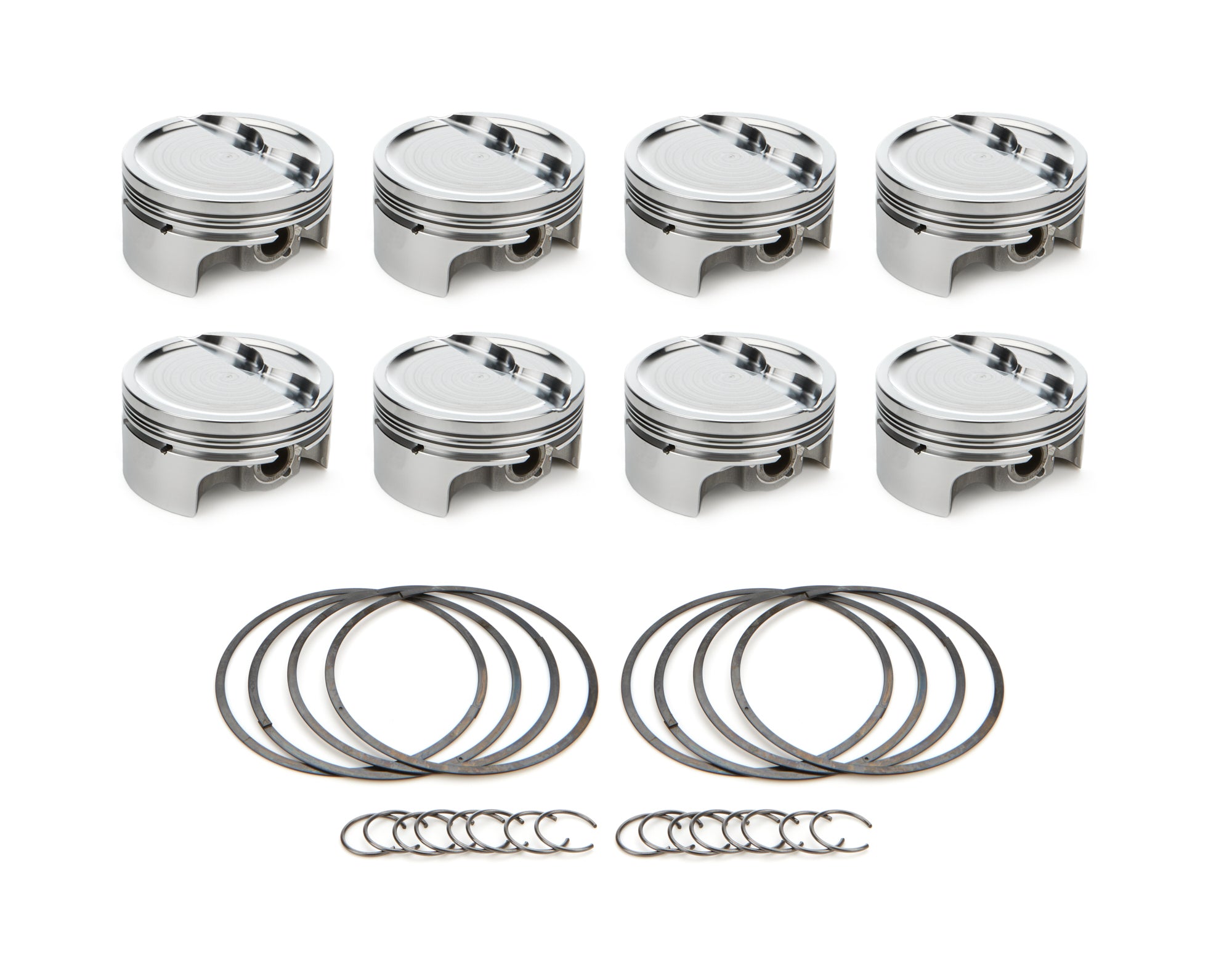RACE TEC PISTONS 1000383 SBF Dished Piston Set 4.040 Bore -16.5cc RACE TEC PISTONS 1000383