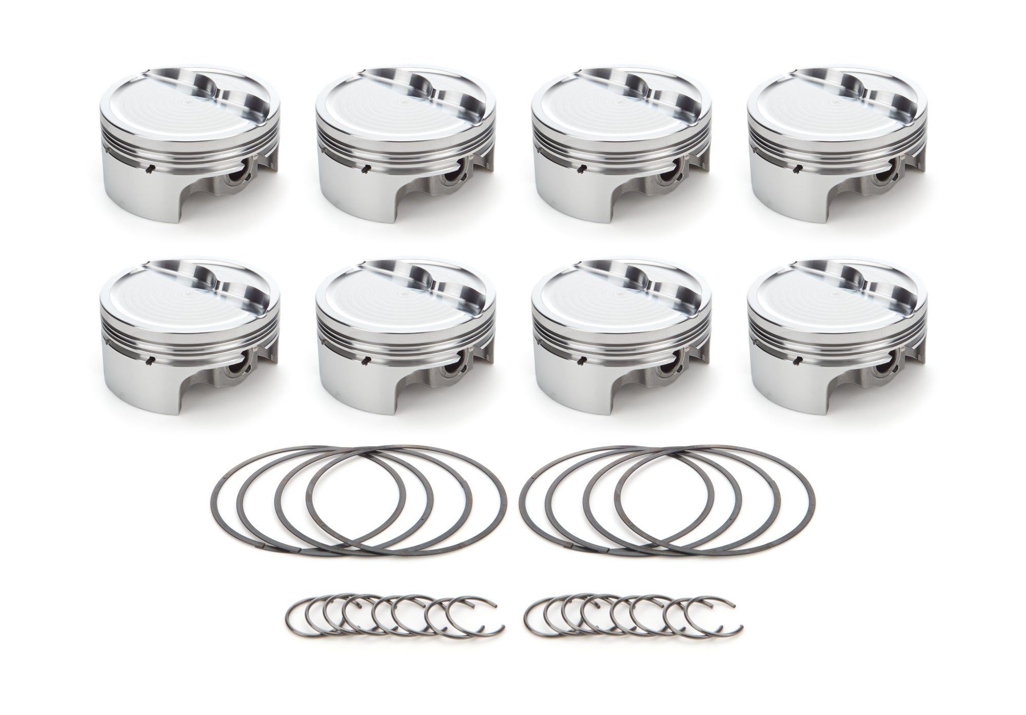 RACE TEC PISTONS 1000385 SBF Dished Piston Set 4.125 Bore -19.7cc RACE TEC PISTONS 1000385