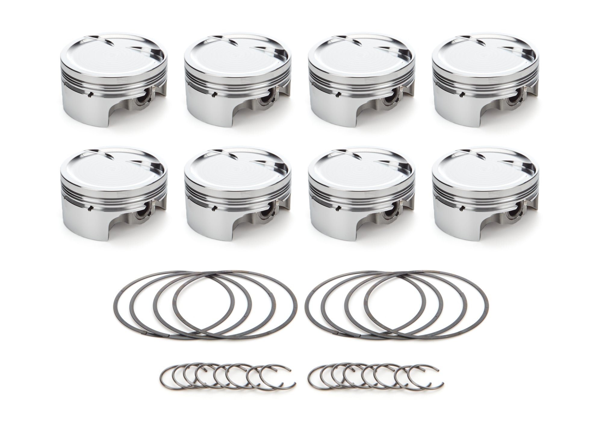 RACE TEC PISTONS 1000403 SBF Dish Piston Set w/TW 4.030 Bore -16cc RACE TEC PISTONS 1000403