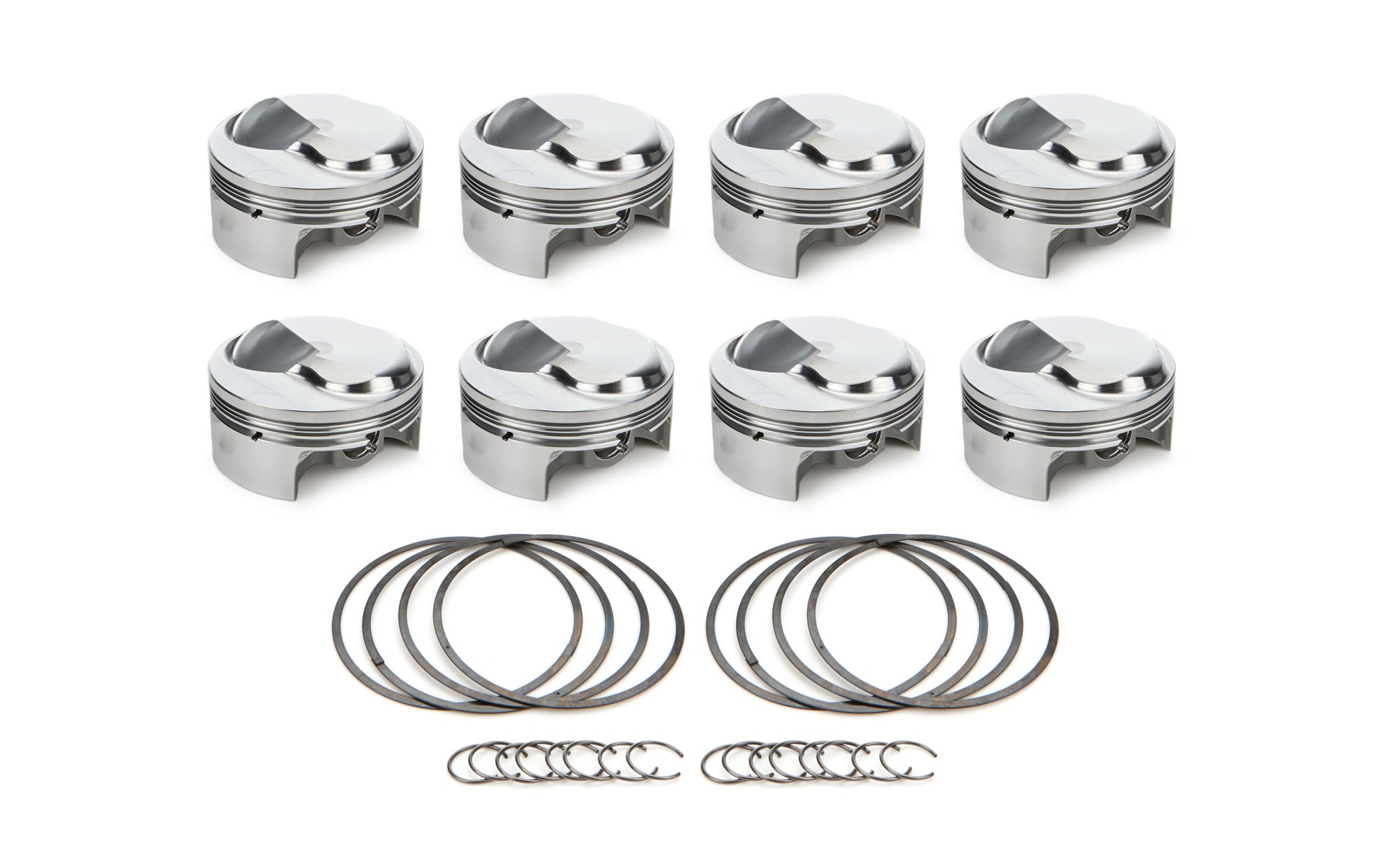 RACE TEC PISTONS 1000690 BBC Dome Piston Set 4.500 Bore +32.7cc RACE TEC PISTONS 1000690