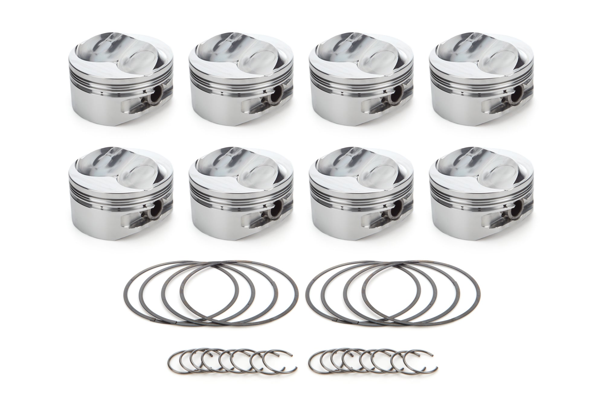 RACE TEC PISTONS 1001330 SBF Dome Piston Set 4.030 Bore +12cc RACE TEC PISTONS 1001330