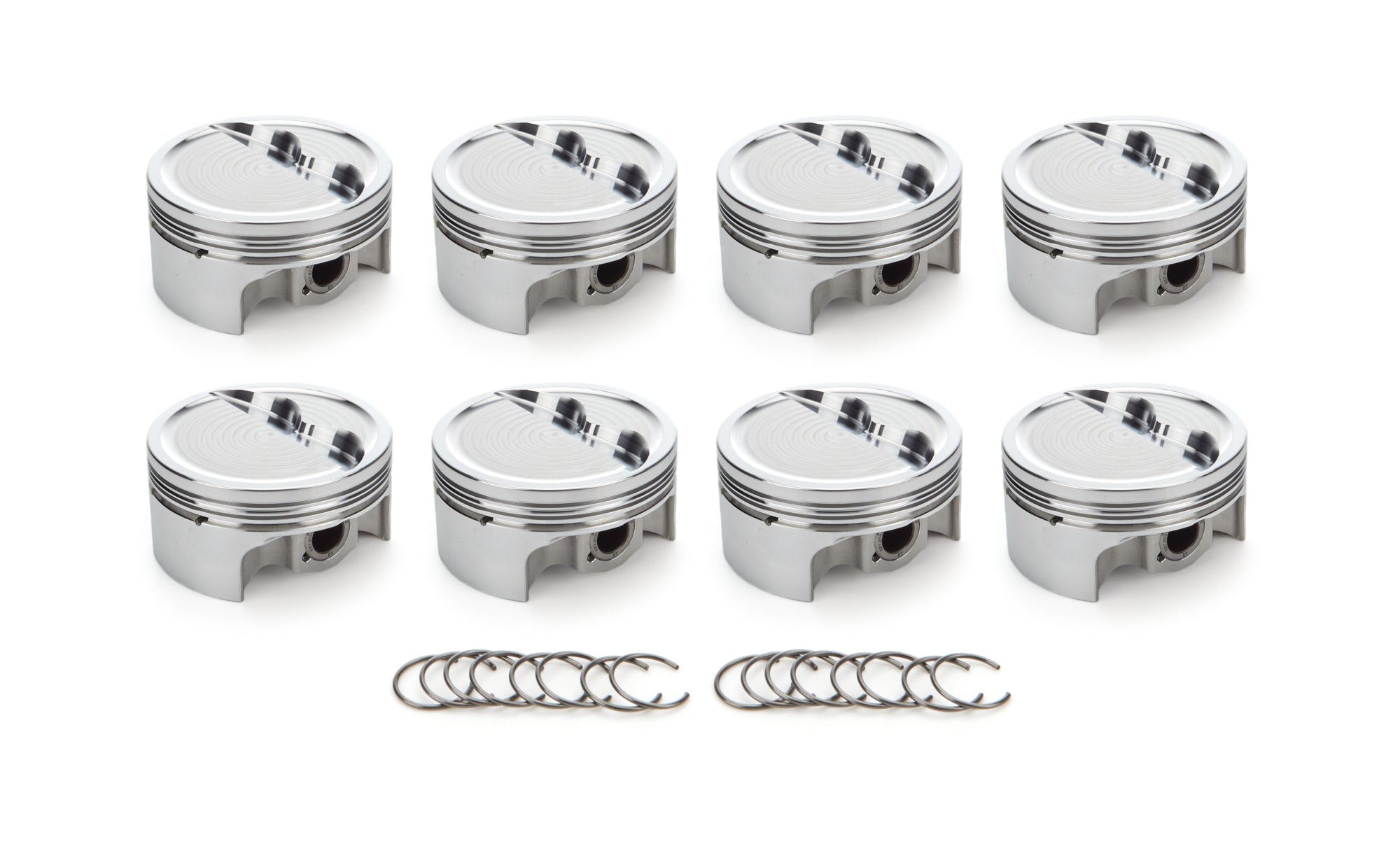 RACE TEC PISTONS 1001604 SBC Dished Piston Set 4.040 Bore -  12.7cc RACE TEC PISTONS 1001604