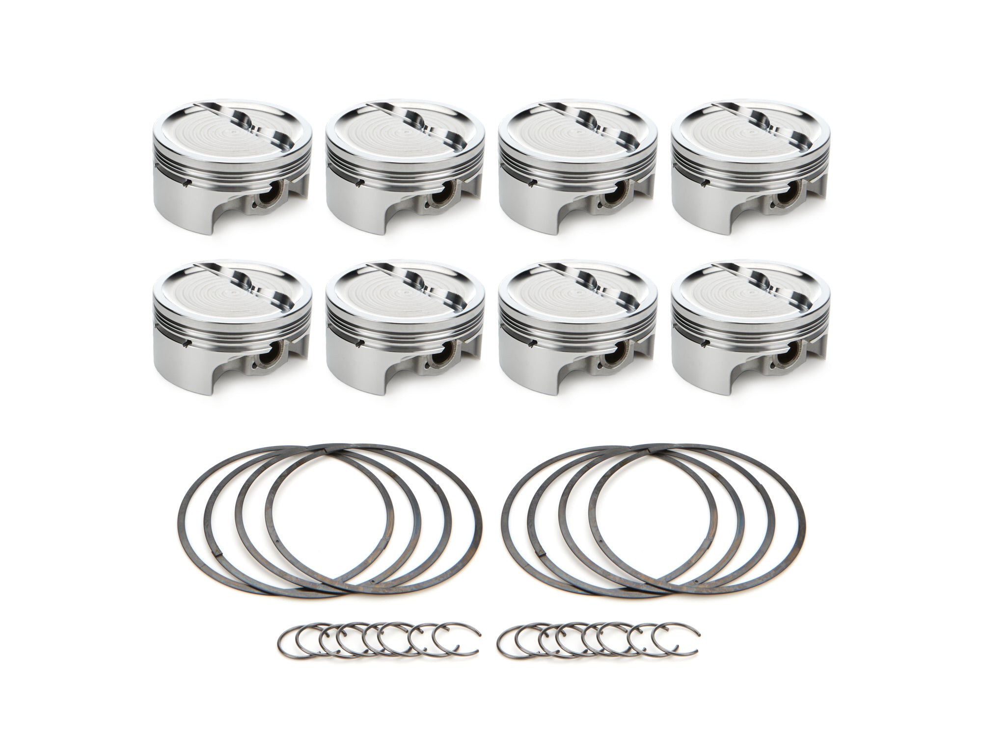 RACE TEC PISTONS 1001630 SBC Dished Piston Set 4.030 Bore -  18.9cc RACE TEC PISTONS 1001630