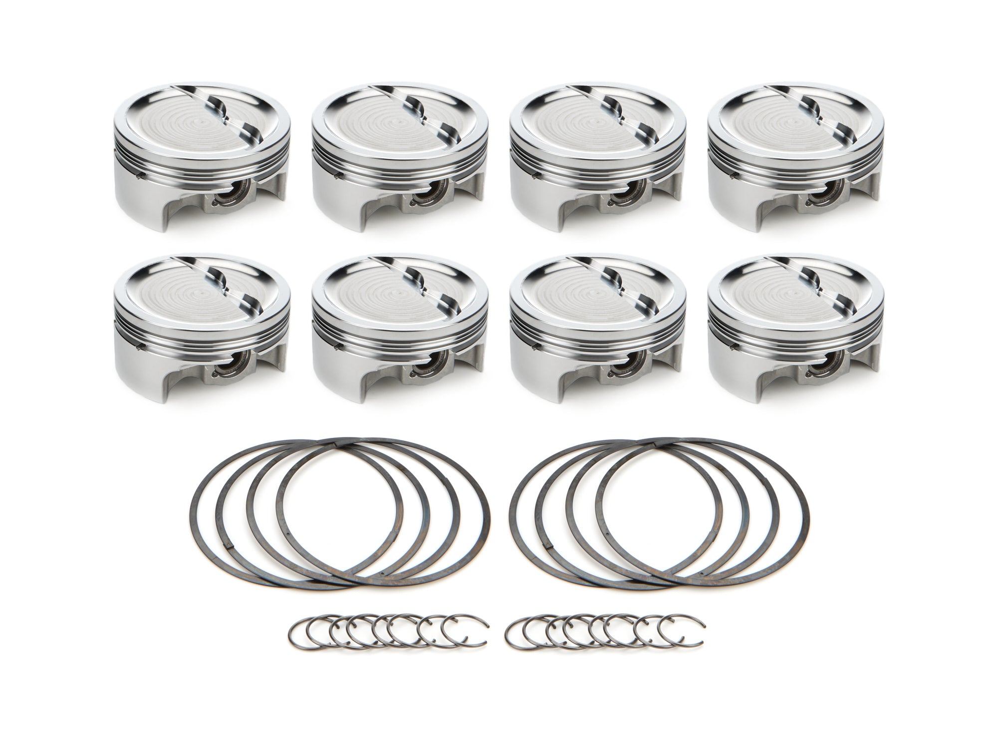RACE TEC PISTONS 1001651 SBC Dished Piston Set 4.125 Bore -  22.5cc RACE TEC PISTONS 1001651