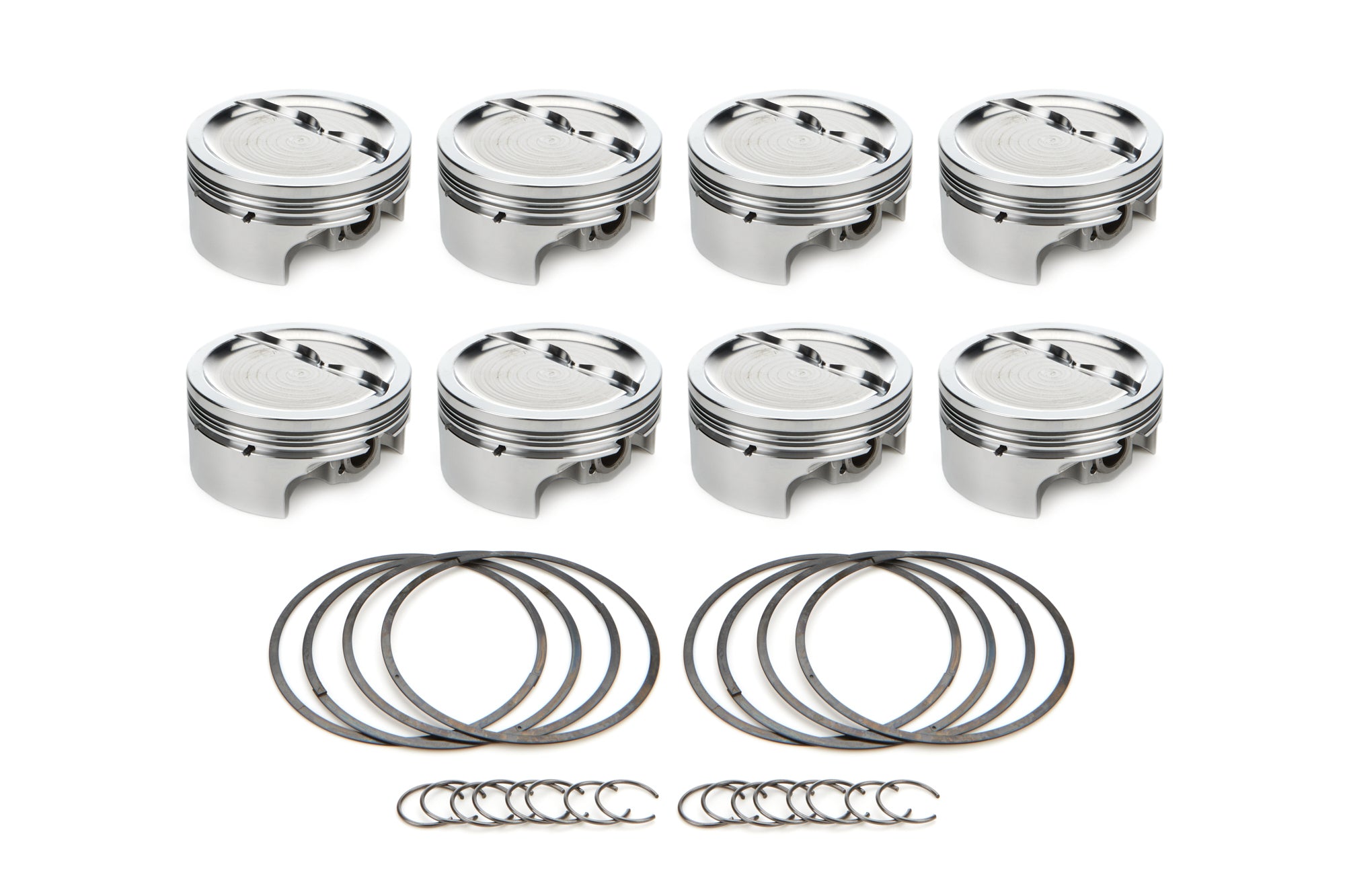 RACE TEC PISTONS 1001655 SBC Dished Piston Set 4.155 Bore -  23.9cc RACE TEC PISTONS 1001655