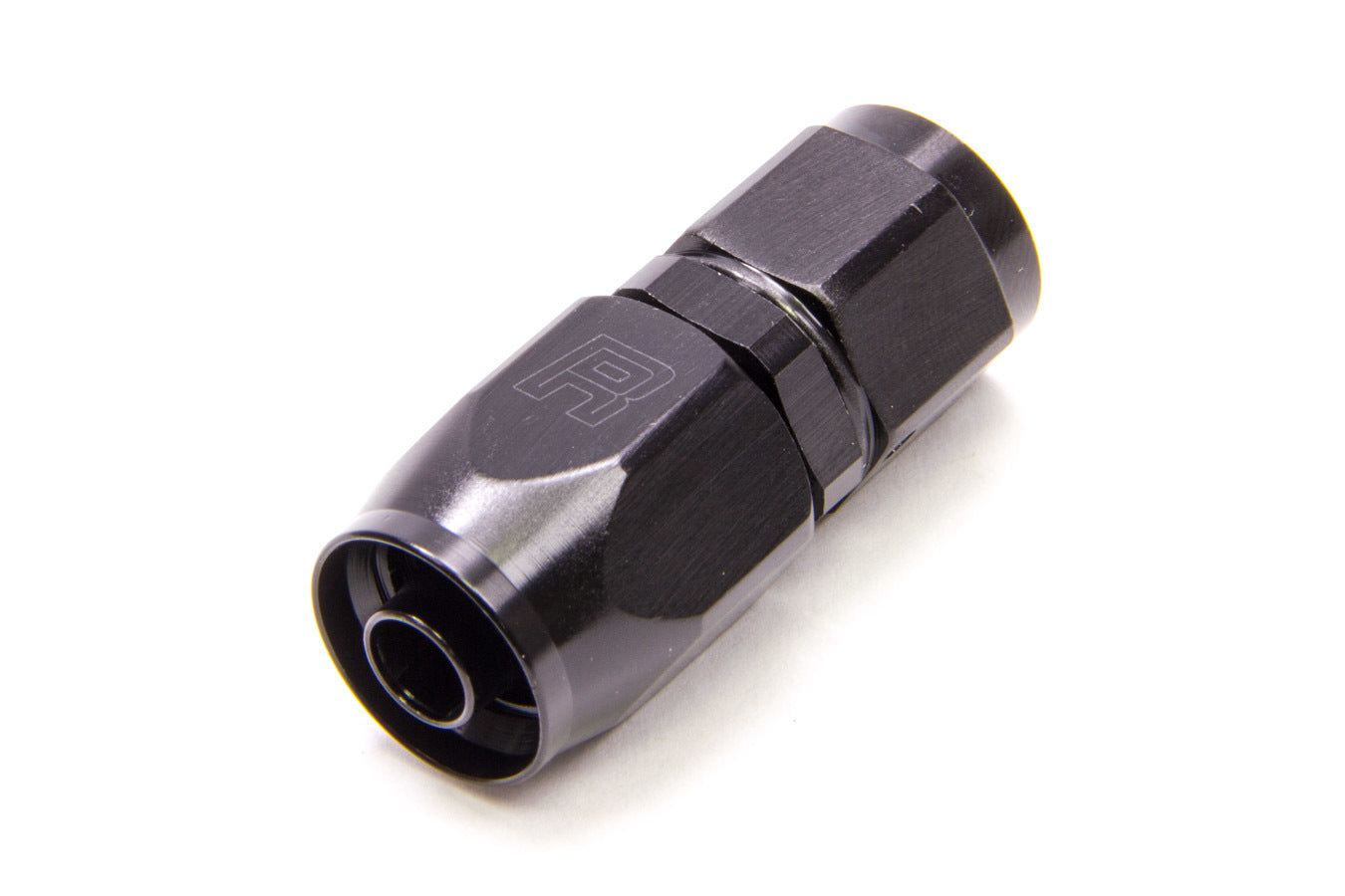 Russell 610025 #6 Str Hose End Black Russell 610025