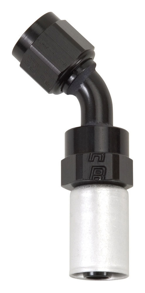 Russell 610533 #8 45 Deg Hose Fitting P/C Crimp-On Russell 610533