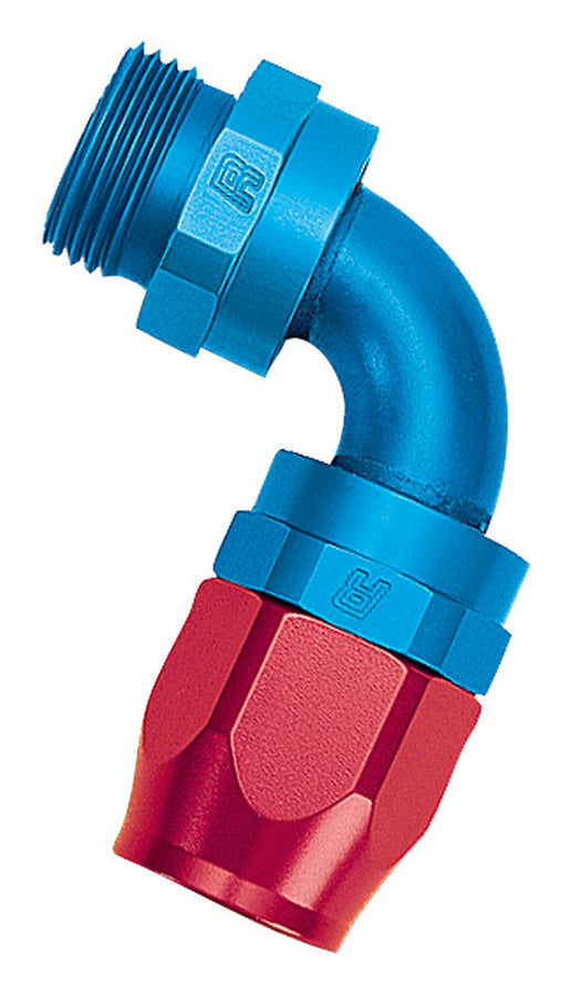 Russell 612280 10an Male ORB to #12 Hose End 90-Degree Russell 612280