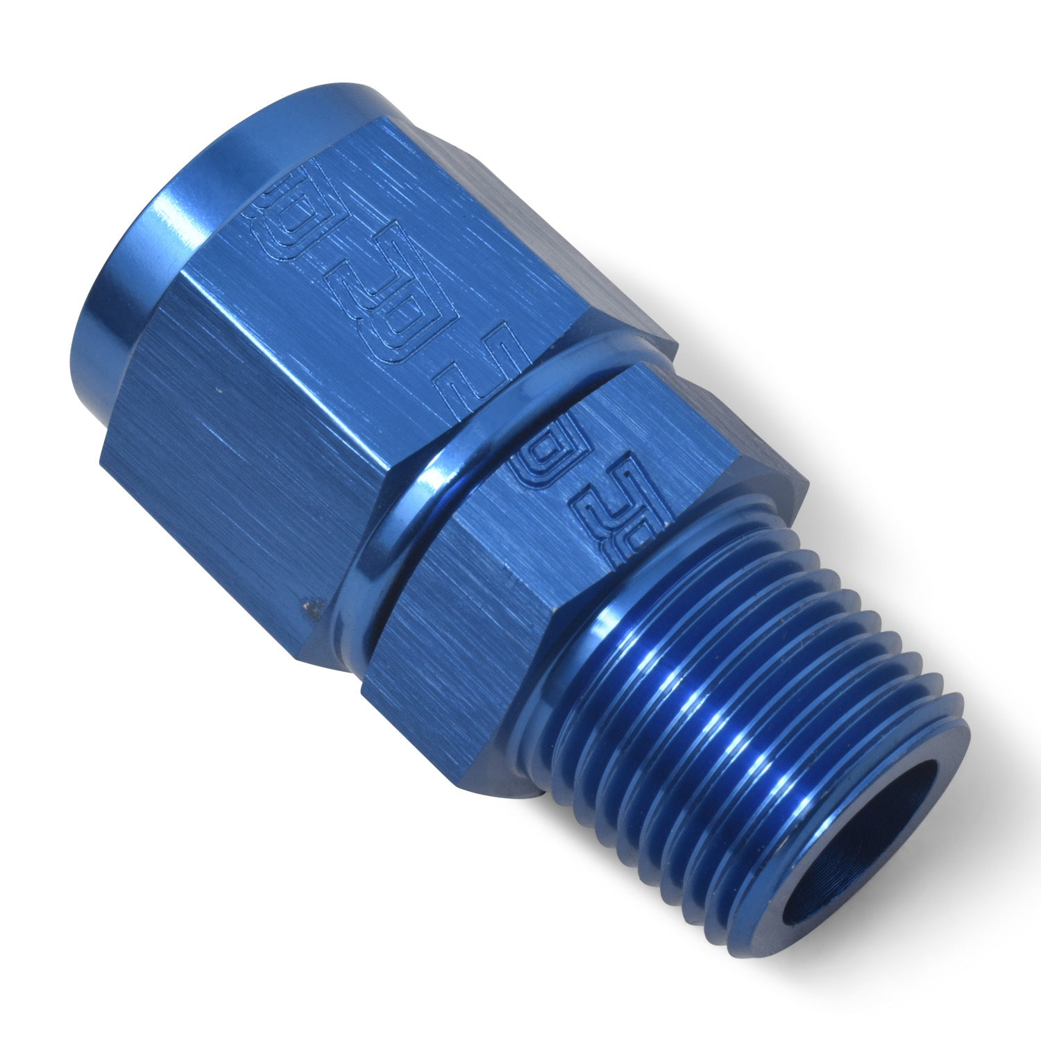 Russell 614210 10AN F 1/2M Straight Blue Russell 614210