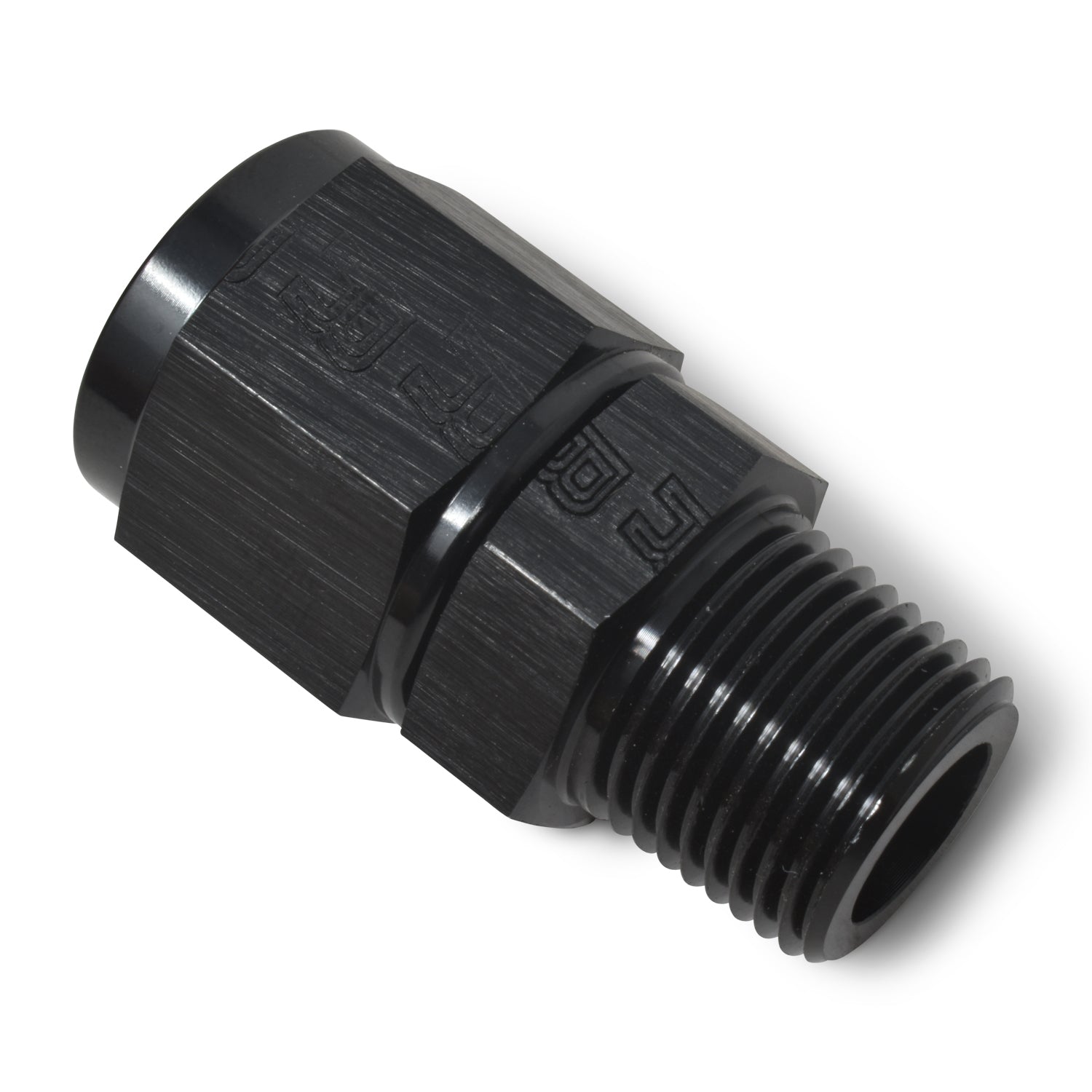 Russell 614217 8AN F 3/8M Straight Black Russell 614217