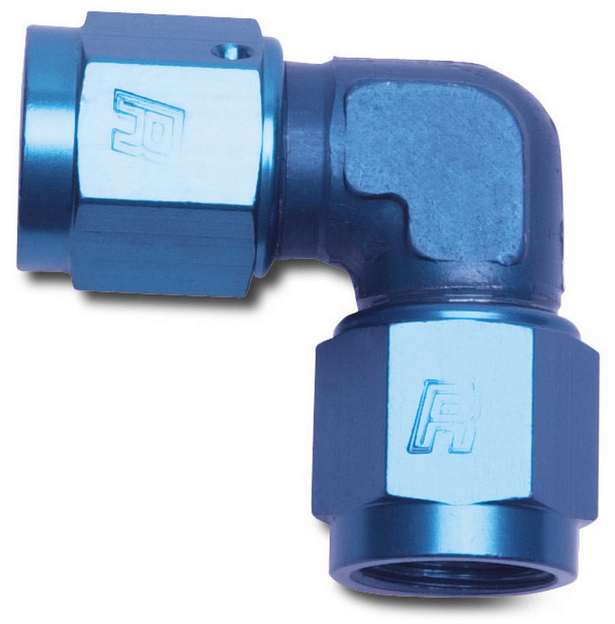 Russell 614506 6AN 90Deg Low Profile Blue Russell 614506