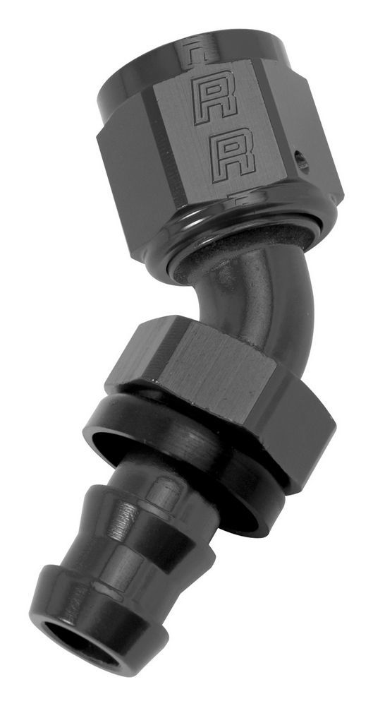 Russell 624083 Twist-Lok Hose End #6 45 Deg Black Russell 624083
