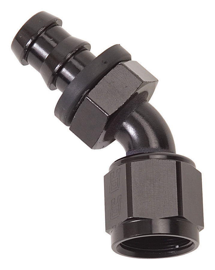 Russell 624103 Twist-Lok Hose End #10 45 Deg Black Russell 624103
