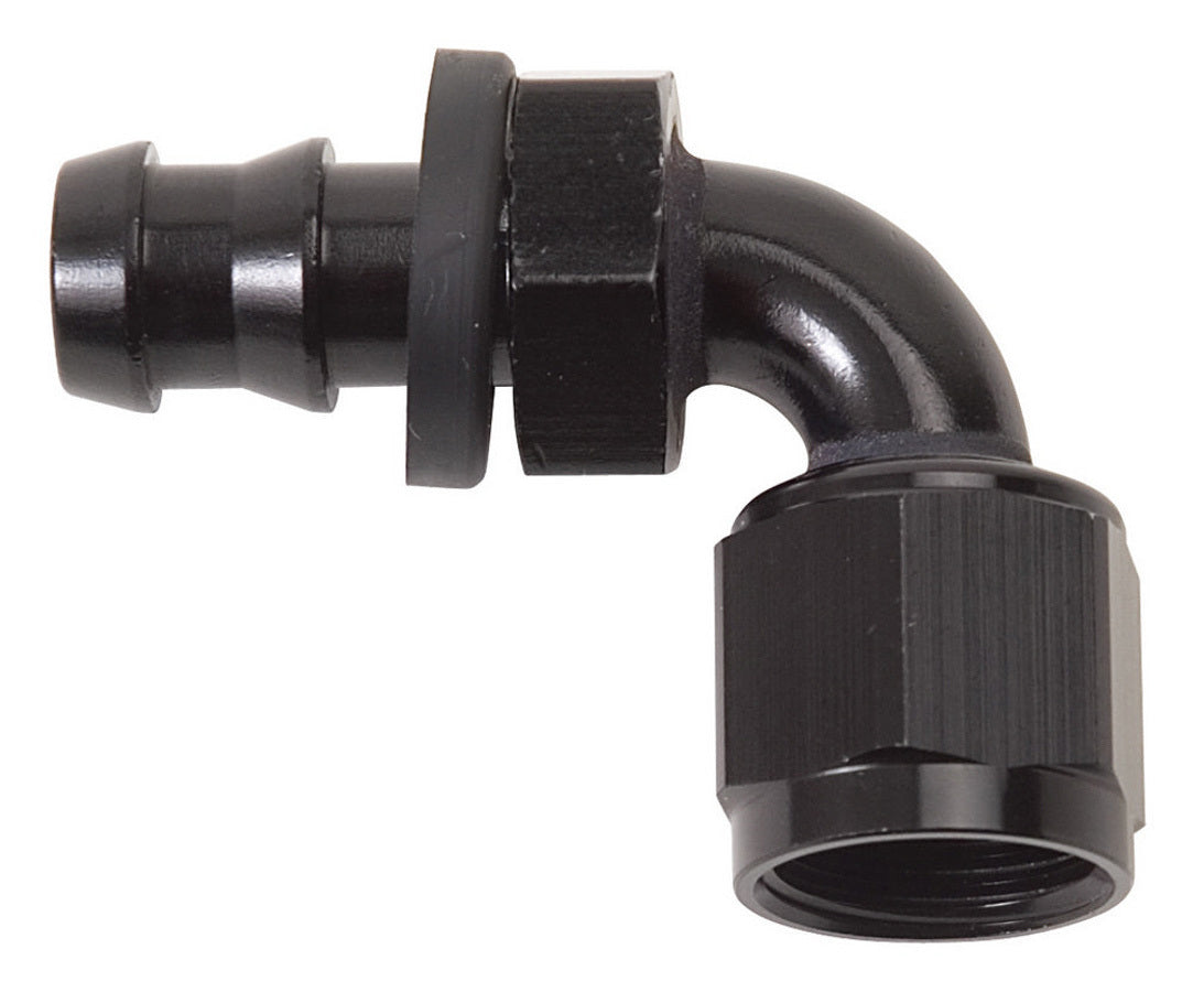 Russell 624173 Twist-Lok Hose End #8 90 Deg Black Russell 624173