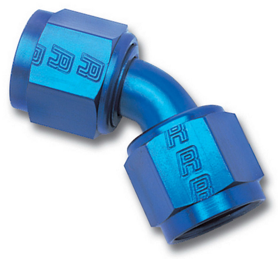 Russell 640040 6AN Swivel Coupler 45Deg Blue Russell 640040