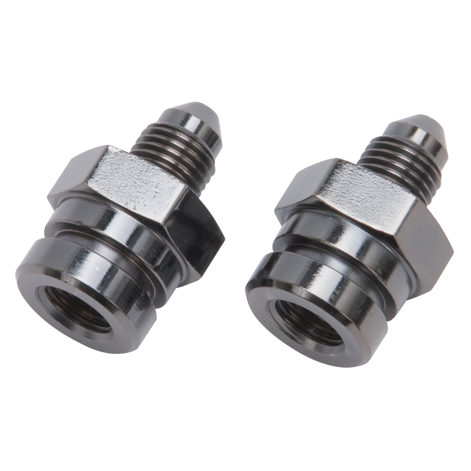 Russell 641293 3ANx3/8-24 F Brake Adapt Black (2 Pack) Russell 641293