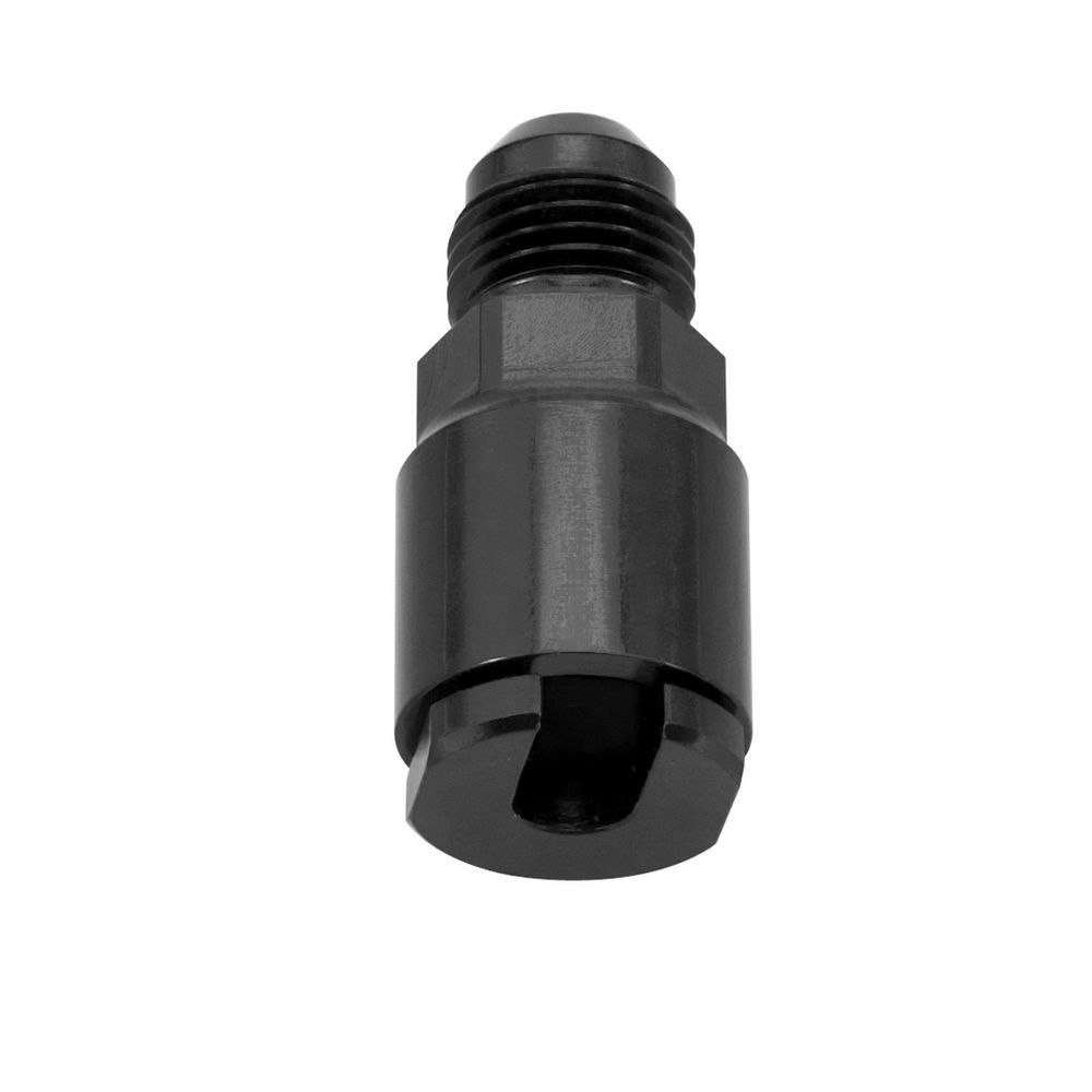 Russell 641303 EFI Fuel Fitting 6an Male to 1/4 Female Black Russell 641303