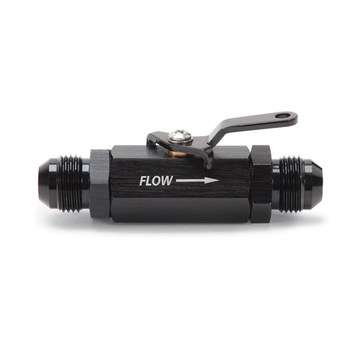 Russell 650653 Shut-Off Valve 10an Male Black Finish Russell 650653