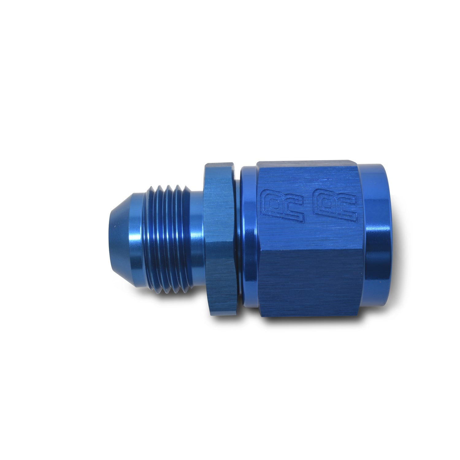 Russell 660010 8AN F 4AN M Adapter Coupling Nut Flare Red Russell 660010
