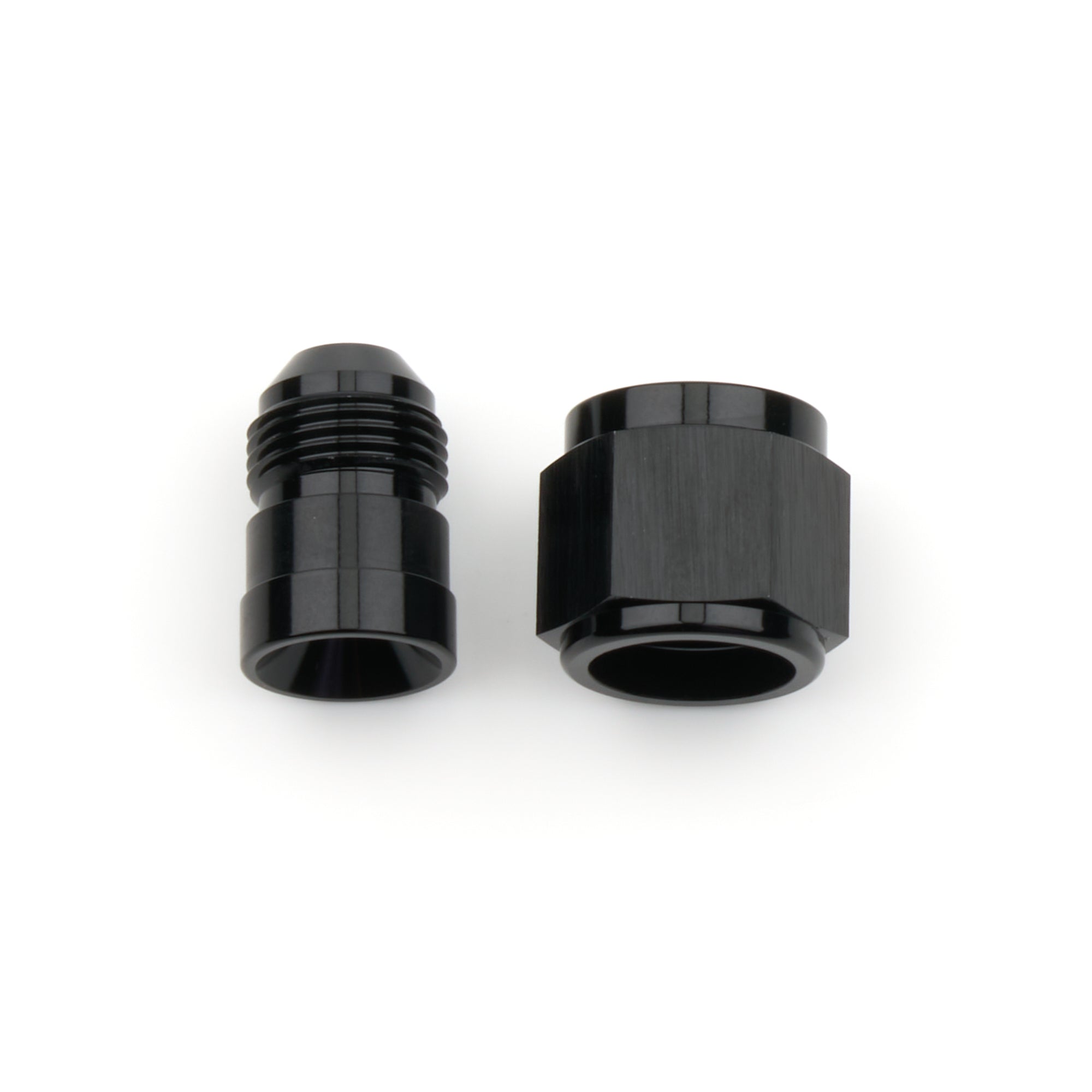 Russell 660033 Reducer Fitting 10an Female to 8an Male Black Russell 660033