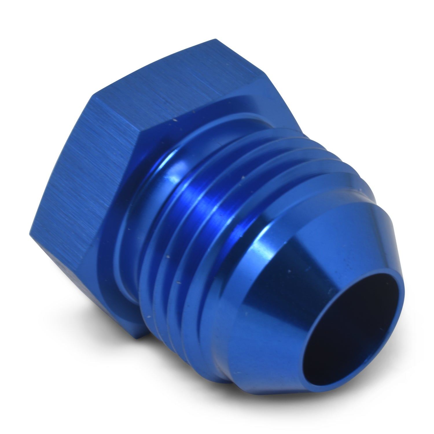 Russell 660180 4AN Flare Plug Adapter Blue Russell 660180