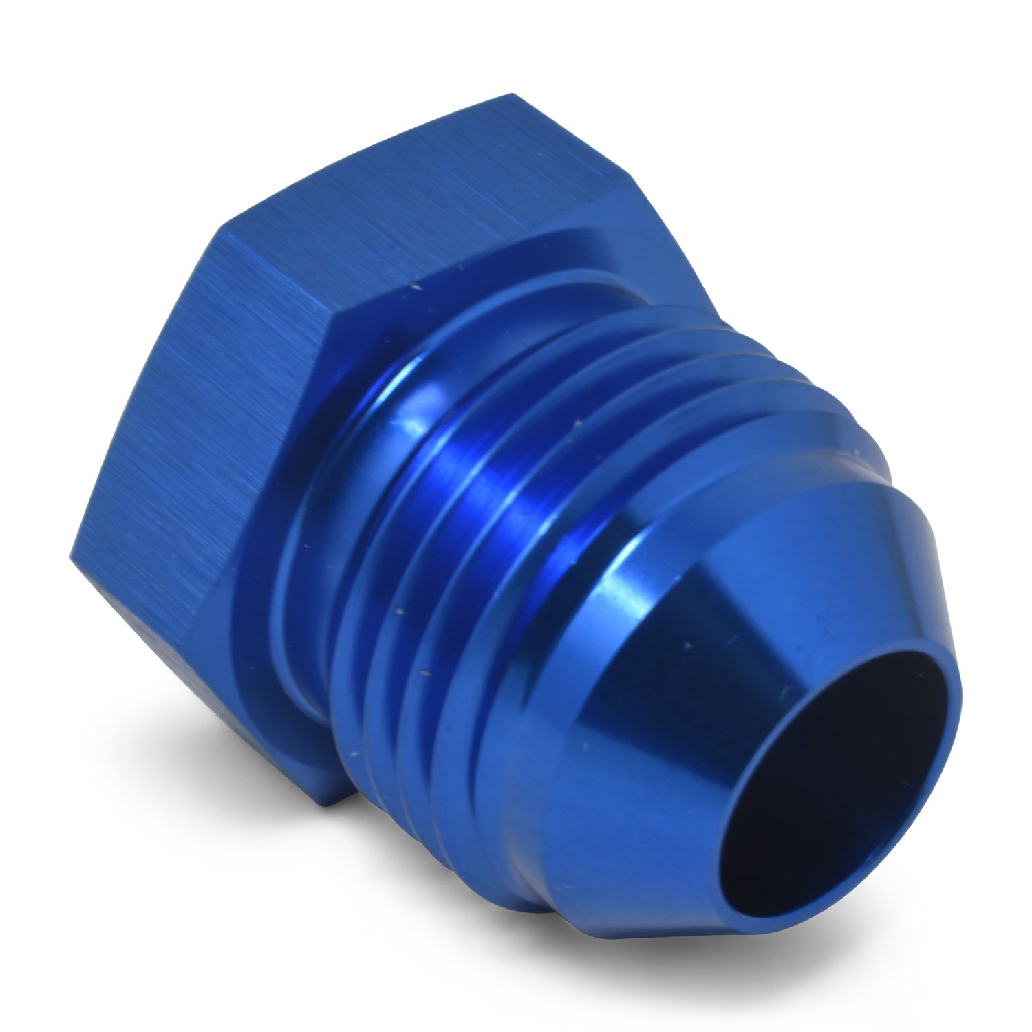 Russell 660210 10AN Flare Plug Adapter Blue Russell 660210