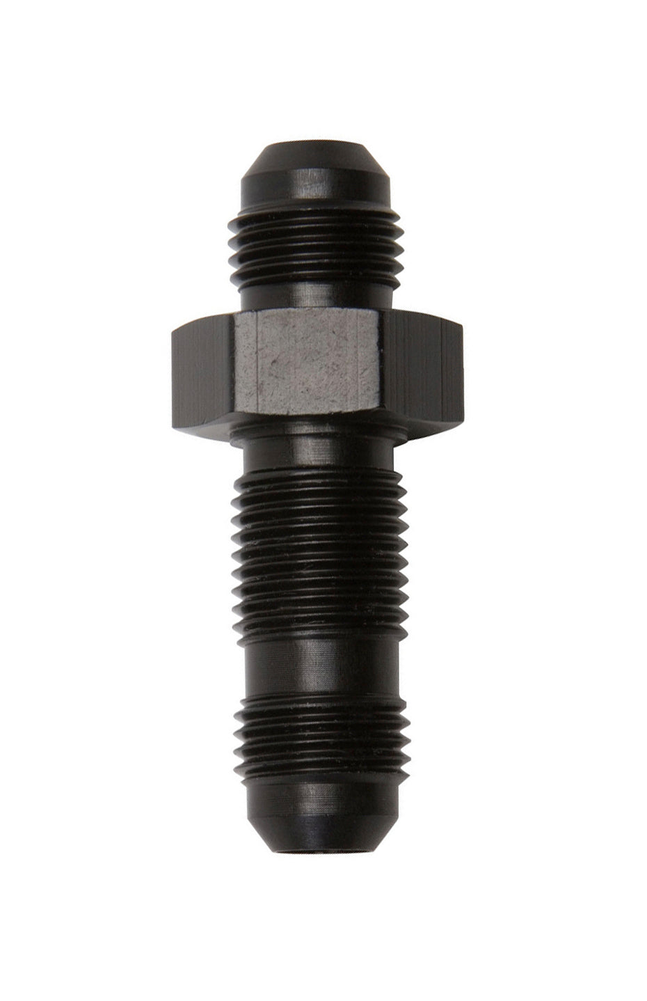 Russell 661183 #6 Str Bulkhead Fitting Black Russell 661183
