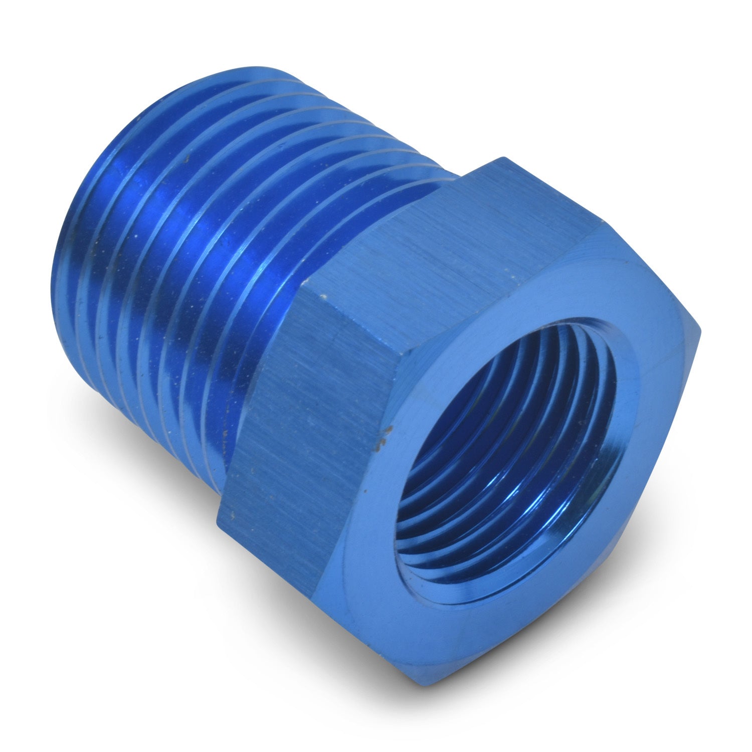 Russell 661570 3/8M to 1/8F NPT Bushing Blue Russell 661570