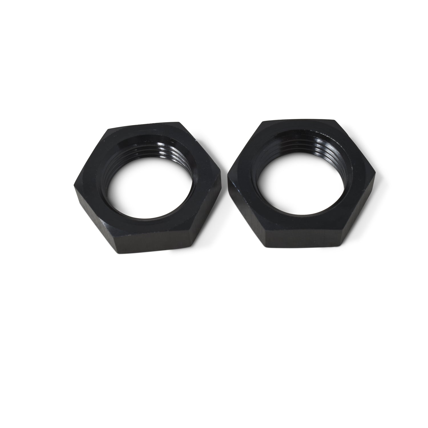 Russell 661903 8AN Bulkhead Nuts Black 2/pkg Russell 661903
