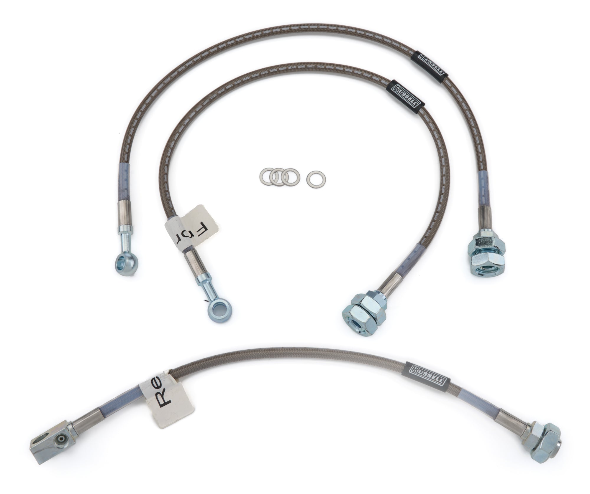 Russell 672310 79-87 C10/20 Brake Lines Front Disc Rear Drum Russell 672310