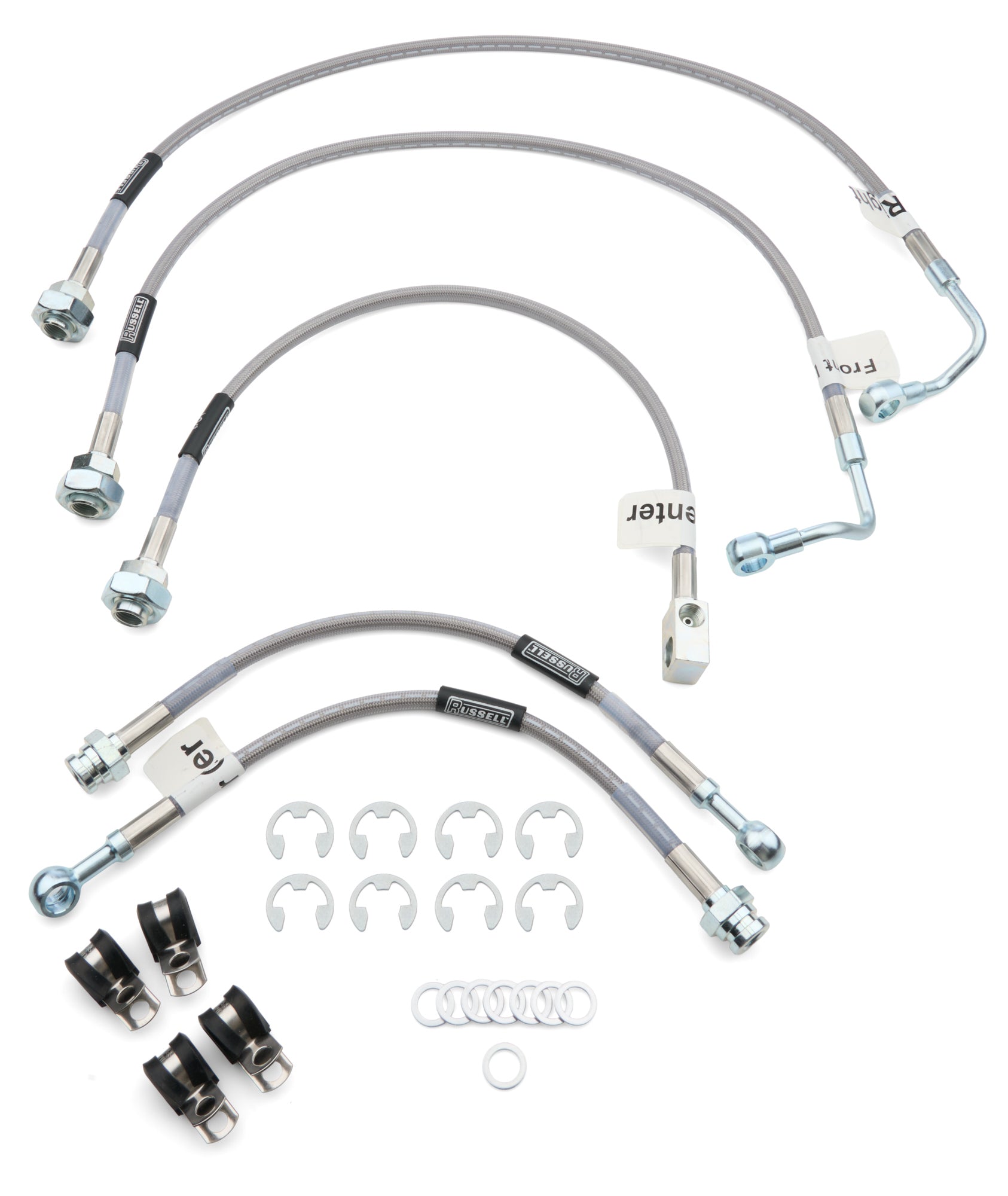 Russell 672450 00-06 GM SUV Brake Lines Front/Rear Disc Russell 672450