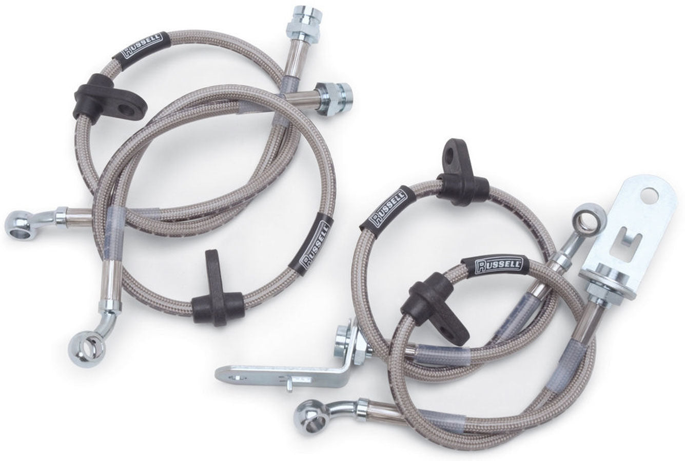 Russell 684470 DOT Brake Hose Kit Honda Civic SI 06-11 Russell 684470