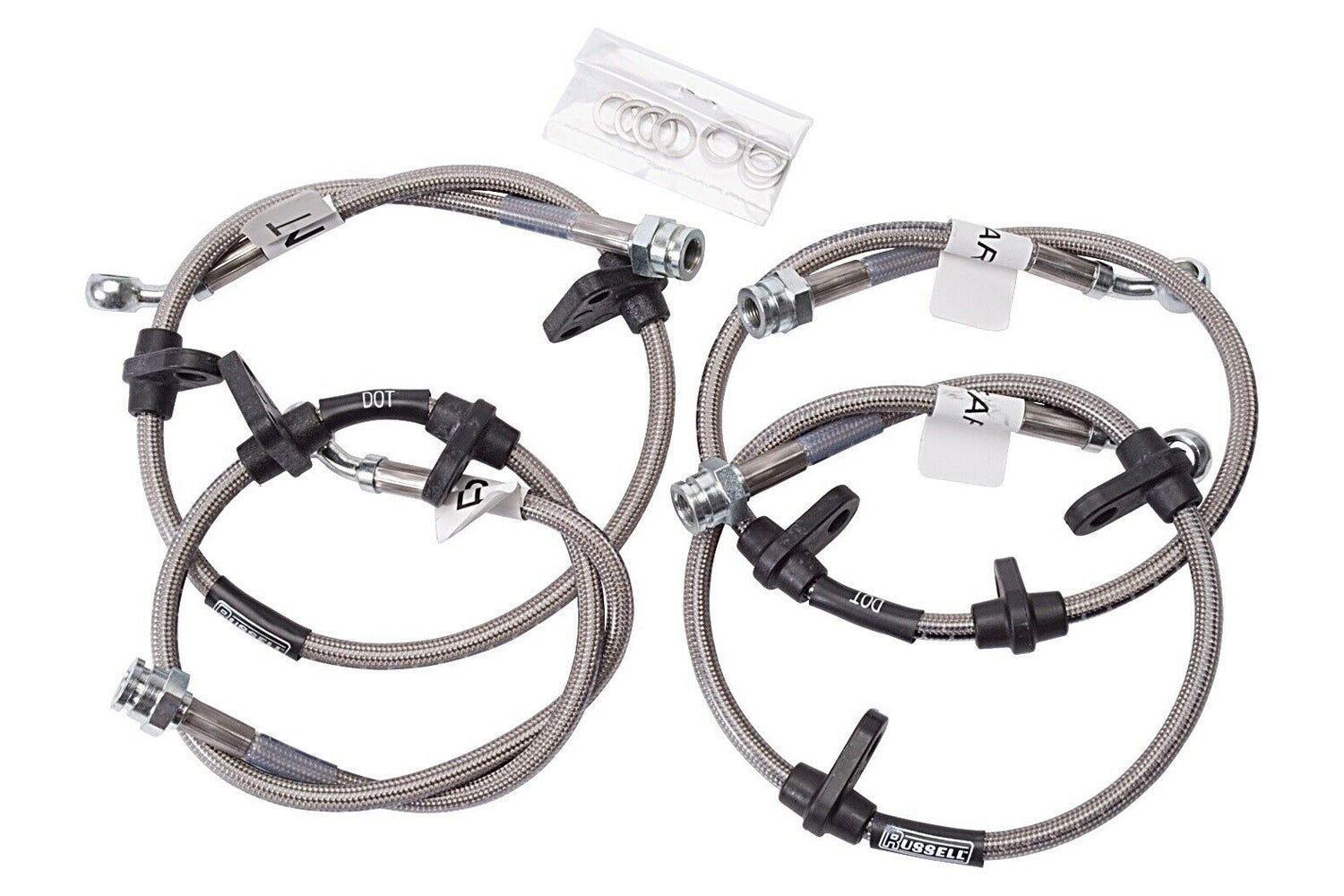 Russell 684890 Brake Hose Kit - Acura 02-06/Honda Civic  03-05 Russell 684890