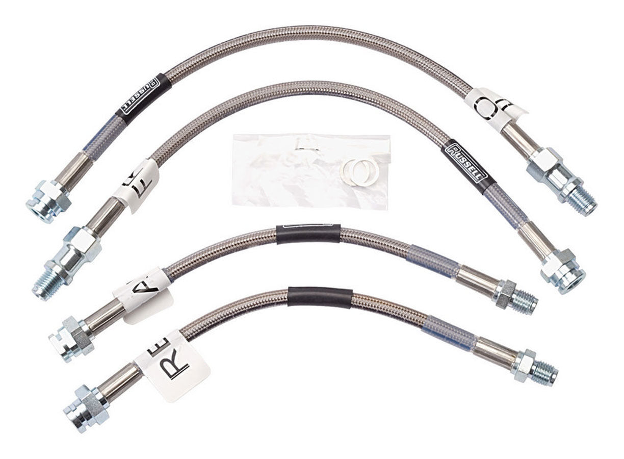 Russell 692000 S/S Brake Line Kit 63-82 Corvette Russell 692000
