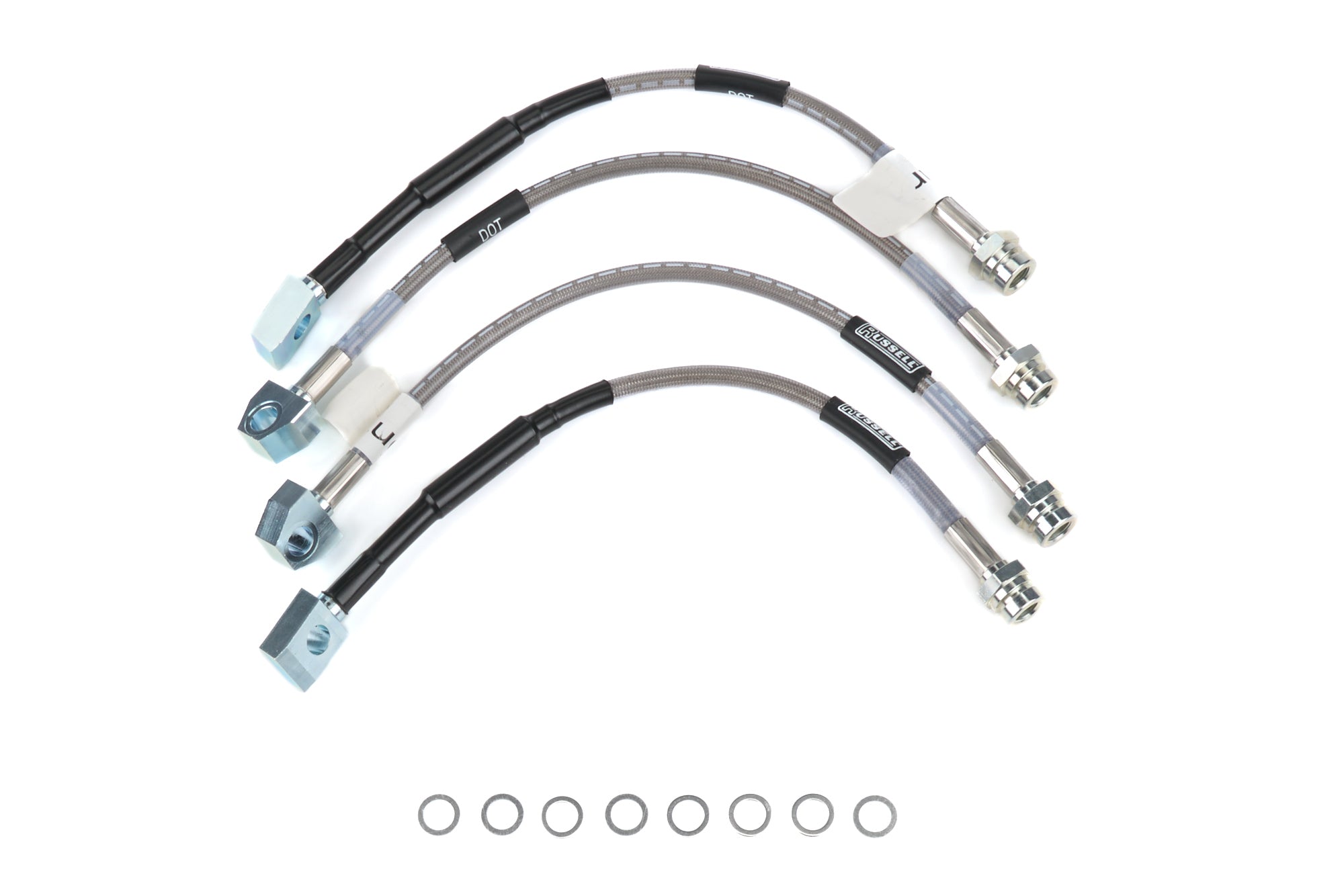 Russell 692020 S/S Brake Line Kit 88-92 Corvette Russell 692020