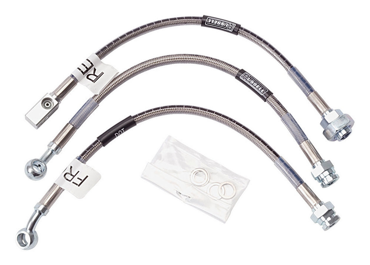 Russell 692100 Brake Hose Kit 79-88 GM Intermediate Car Russell 692100