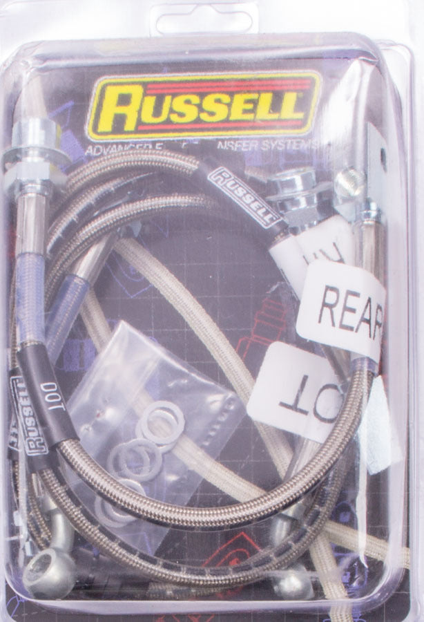 Russell 692360 Brake Hose Kit GM 84-88 F-Body Russell 692360