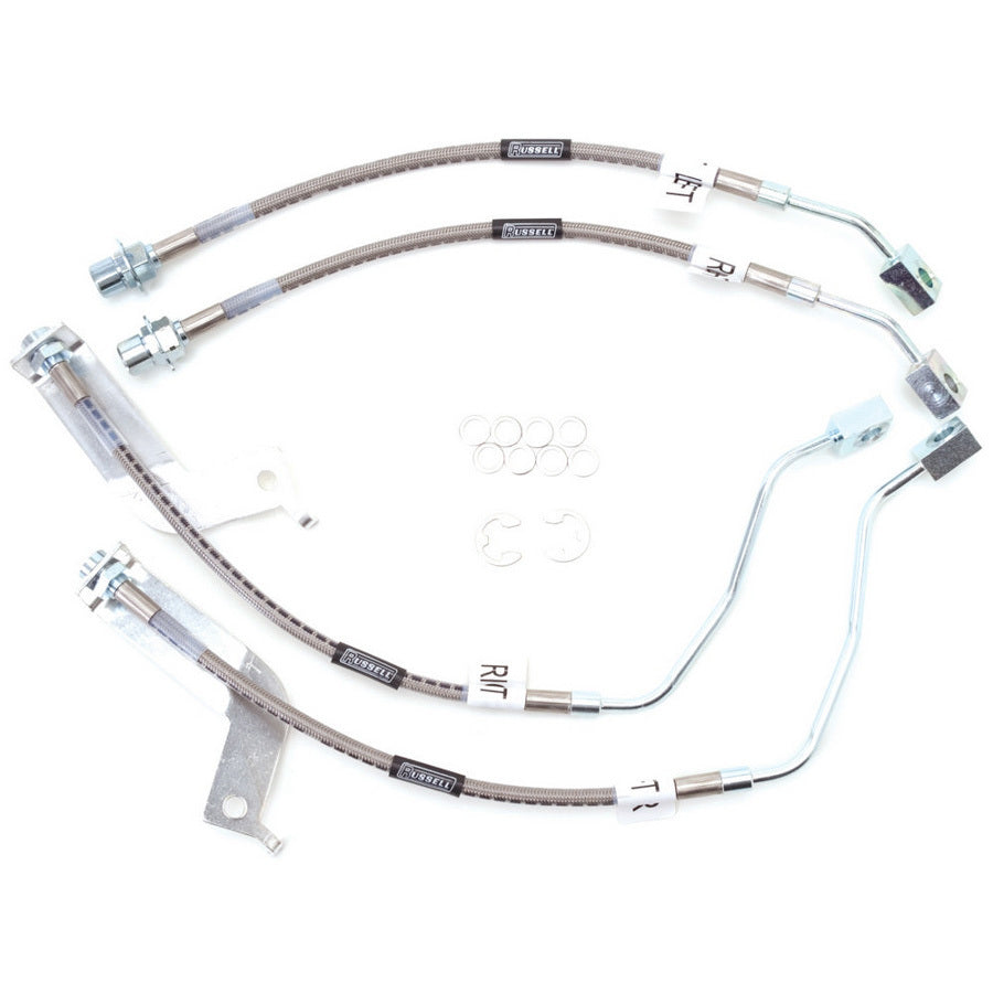 Russell 693210 Brake Hose Kit Ford 99-04 Mustang Russell 693210