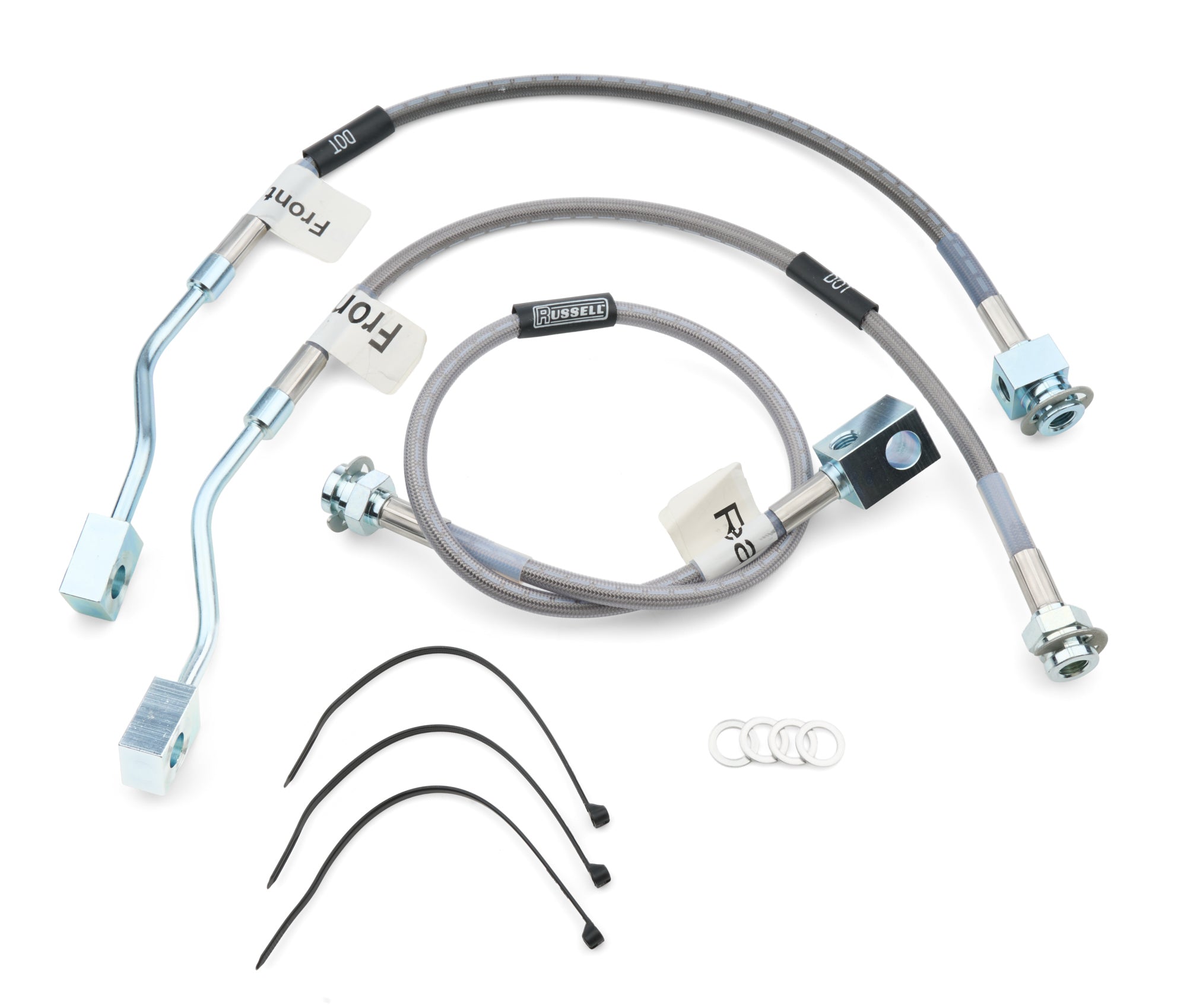 Russell 693220 92-96 F150 Brake Lines 2/4WD Front Disc R Drum Russell 693220