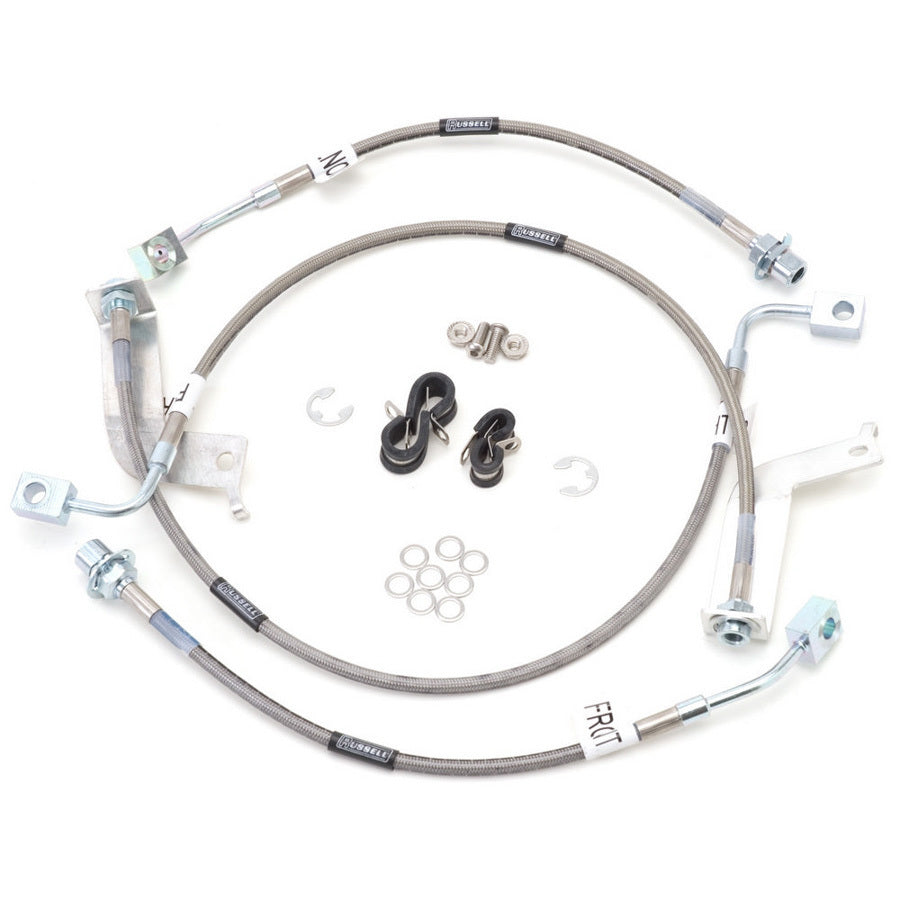 Russell 693270 S/S Brake Line Kit 99-04 Cobra Russell 693270