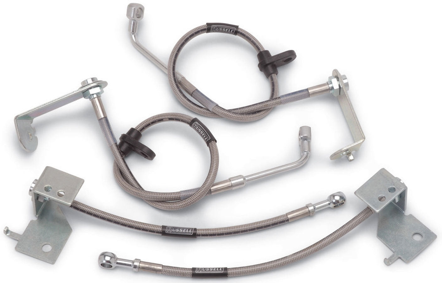 Russell 693380 Brake Hose Kit 05-12 Mustang w/ ABS Russell 693380