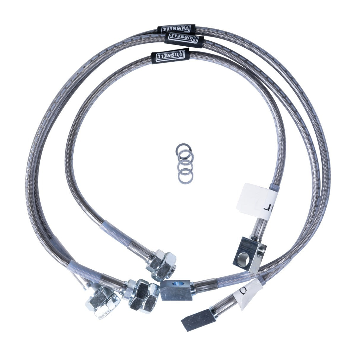 Russell 695710 79-87 K10/20 Brake Lines Front Disc Rear Drum Russell 695710